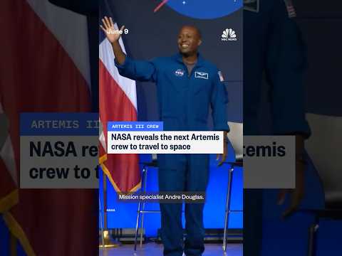 NASA reveals the next Artemis crew to travel to space