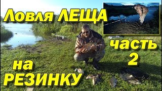 Рыбалка ловля леща на резинку ночью