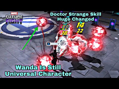 Doctor Strange Skill Huge Changed | Wanda Is Still Universal Character - Marvel Future Fight