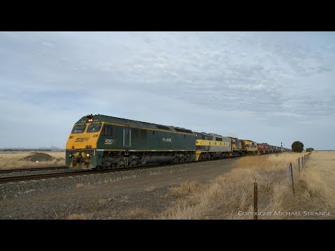 4NK3 SSR Grain Train - PoathTV Australian Railways