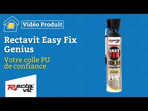 Rectavit Easy Fix Genius - Votre colle PU de confiance dans un nouvel emballage génial.