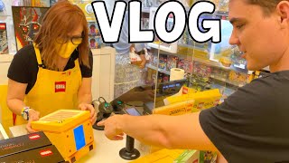 We Got FREE LEGO MARIO COINS At The LEGO Store!