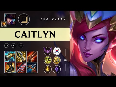 Caitlyn ADC vs Jhin - KR Master Patch 25.22
