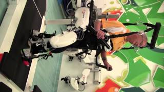 Larry Patton - Hurdling Handicaps - Physical Therapy on Lokomat System #1
