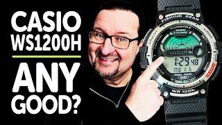 CASIO WS-1200H (3485) Fishing Gear Digital Watch Review - Is it any good?