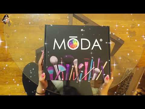 MODA Brushes Mystery Box Unboxing by Ferarri J | Beauty Unboxing Series