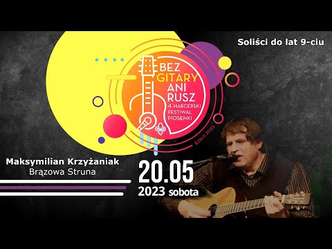 4. HFPBGAR 2023 - Maksymilian Krzyżaniak - BRĄZOWA STRUNA w kategorii Soliści - do lat 9 lat.