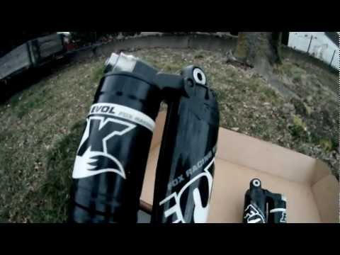 FOX FLOAT X EVOL SHOCKS FOR A HONDA 450R