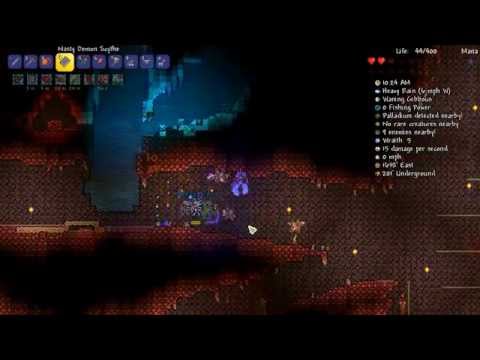 Wizard, Wyverns, and a yo-yo! Brian & Alex tackle Terraria, Part 22