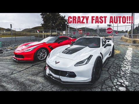 CAMMED C7 z06 is finally back in action!! 8 speed auto vs manual