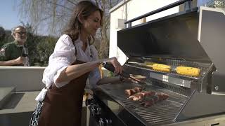Boretti Imperatore Nero Gasbarbecue 4-Branders Inbouw Gun Metal | Boender Outdoor