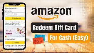 How to Redeem Amazon Gift Card for Cash !