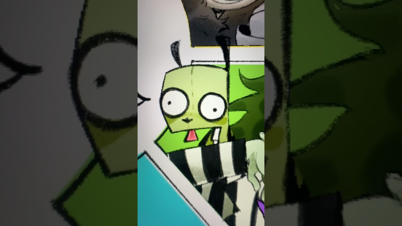 GIR / Color Wheel Challenge #invaderzim