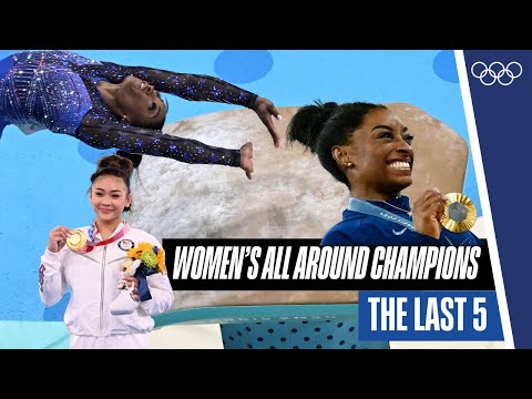 🤸‍♀️ The last five Women's All-Around Champions!🏆
