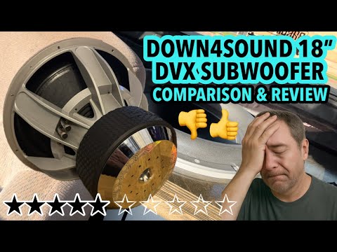 Down4Sound DVX 18” || HONEST REVIEW || 👎👍