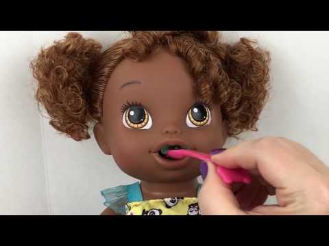 Baby Alive My Baby All Gone Doll Feeding with Fake Snow Food in NEW Kenmore Toy Mixer Unboxing Video