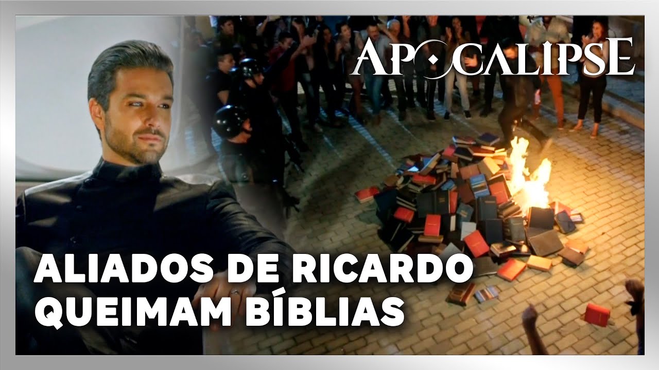 APOCALIPSE: Aliados de Ricardo queimam Bíblias por todo o mundo