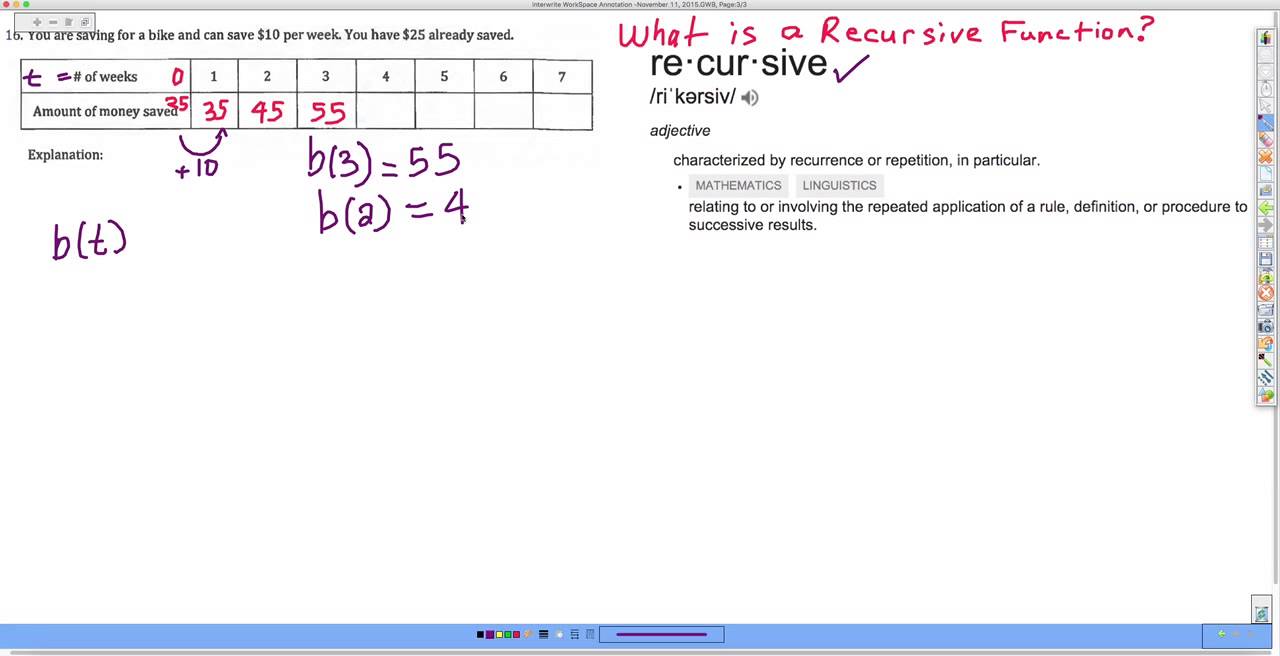 What is a Recursive Function?