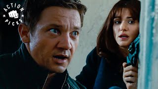 Aaron Cross Rescues Dr. Shearing | The Bourne Legacy