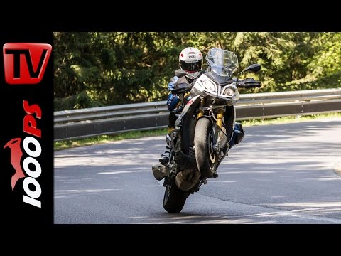 BMW S 1000 XR Test 2016 | Motorrad Quartett | Action, Onboard, Details