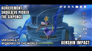 [Genshin Impact Achievement] Should've Picked The Sixpence: Fall In An Area High Archaeolune Energy