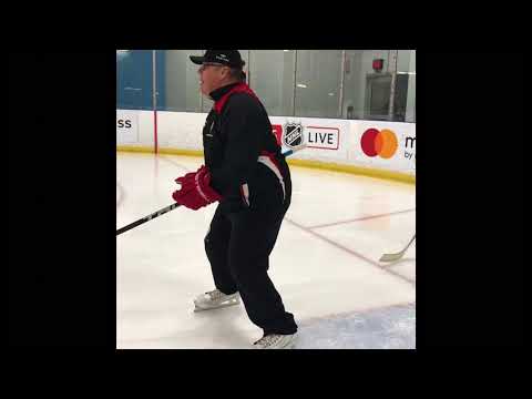 Stopping on the outside foot (Jukka Ropponen , GoaliePro /Finngoalie Toronto Coaches Symposium)
