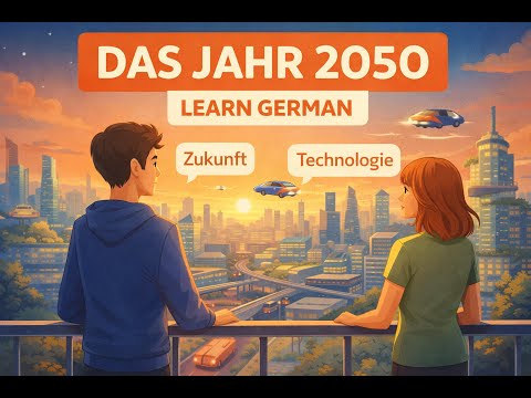 Das Jahr 2050 (The Year 2050) 🚀 | Learn German with a Sci-Fi Story