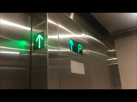 Modded 1985 Otis Series 1 Hydraulic Service Elevator at Lonsdale Quay Market in North Vancouver BC