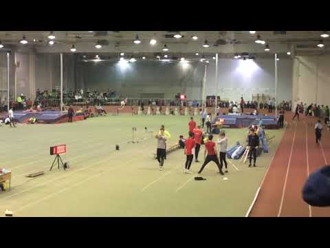 2020.02.29., Ifi fedett OB, leány 60 m, Garamvölgyi Petra 6. hely, 7,98 mp