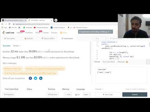 Word Break Dynamic Programming Leetcode 60 Interview Problems
