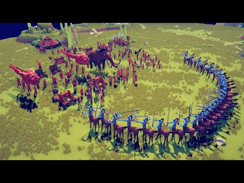 30x CENTAUR vs 84x EVERY FACTION - TOTALLY ACCURATE BATTLE SIMULATOR | TABS