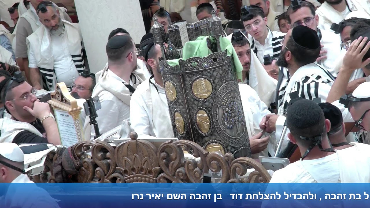הרב אייל עמרמי - תפילת שחרית -  ראש חודש אלול תשפ"ו