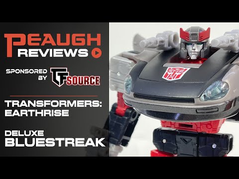 Video Review: Transformers Earthrise - Deluxe BLUESTREAK