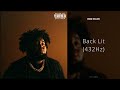 Rod Wave Back Lit 432Hz