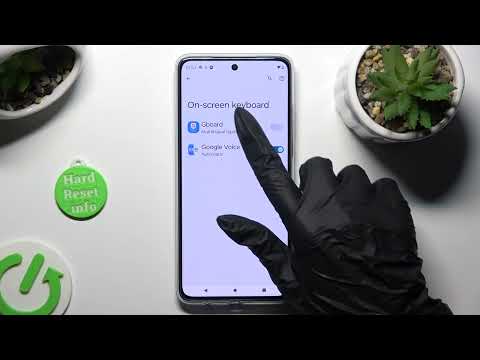 How to Turn On / Off Auto-Correction on MOTOROLA Moto G84? - Keyboard Settings