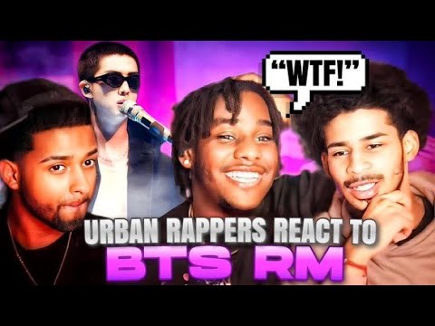Rappers React to BTS "RM GROIN" **SHOCKING**
