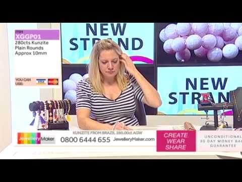 How to Make Beaded Wirework Jewellery: JewelleryMaker LIVE 5/02/2015