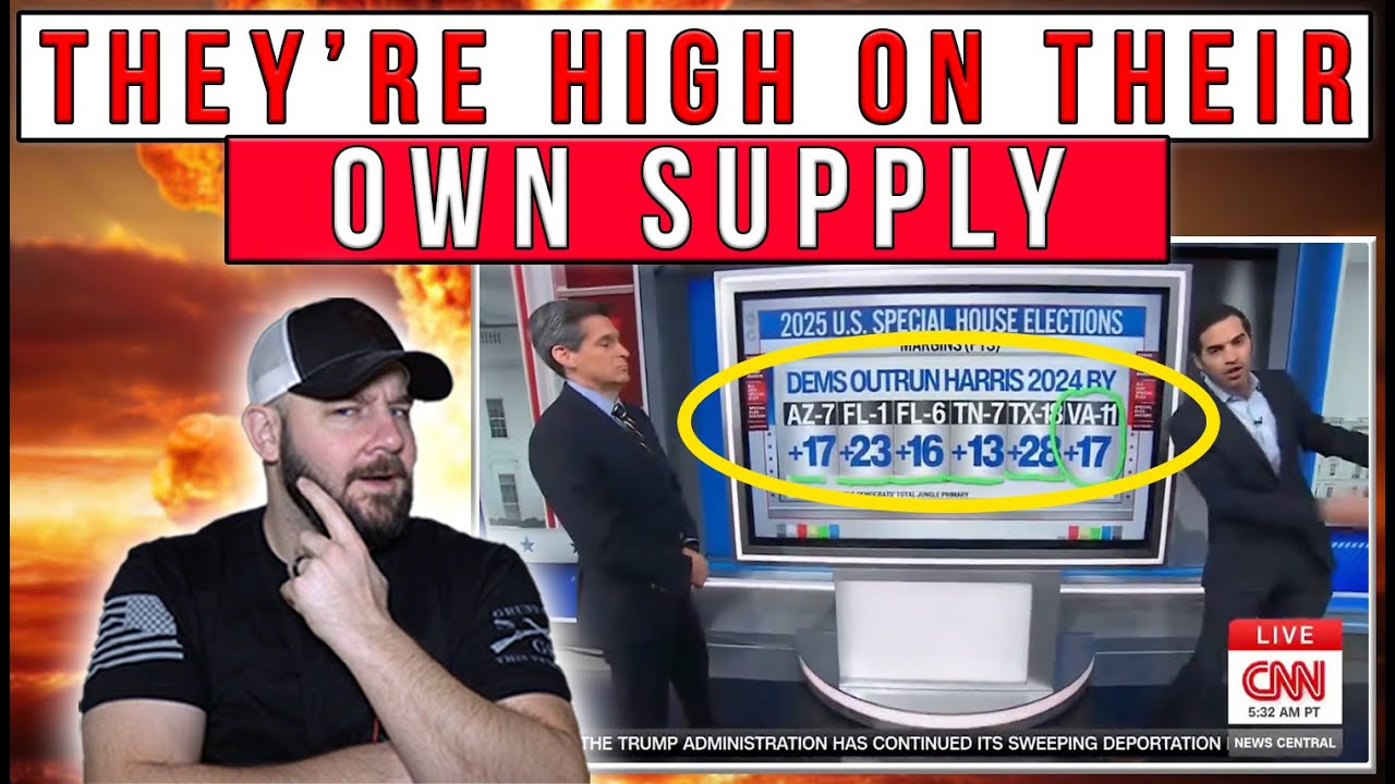 CNN Breaks Out Champagne As Ron DeSantis Drops A Truth Bomb... Dems Riding High On Their Own Supply