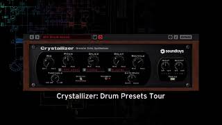 Video thumbnail for Crystallizer - Presets on Drum Loops by soundtoys