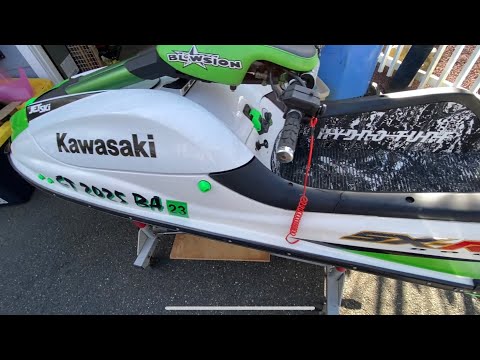 Kawasaki SXR 800 Build Finish