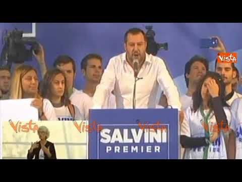 Salvini: "Cancelleremo la legge sull'anti-fascismo"