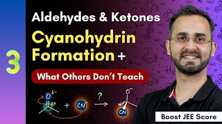 Decoding Cyanohydrin Formation Mechanism | Why NaCN works but HCN doesn't and some Good Questions