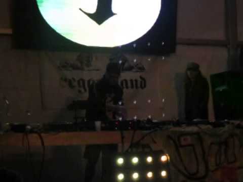 SYNTOPA SOUND drops REGGAEDUBSTEP WARRIOR feat MAD MAJK dubplate @REGGAELAND 2014-ICTUS STAGE