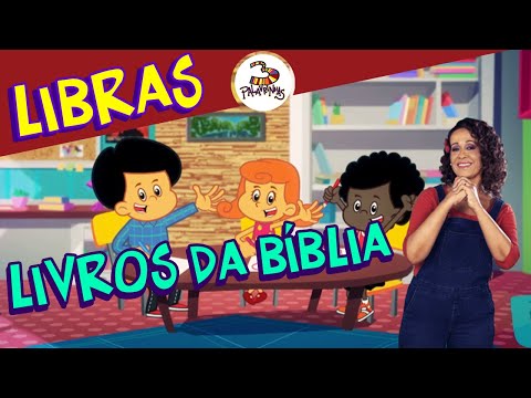 Livros da Bíblia - 3 Palavrinhas - Libras Volume 5