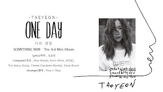 Download lagu 태연 (TAEYEON) - 너의 생일 (One Day) [LYRICS HAN-ROM-ENG] mp3