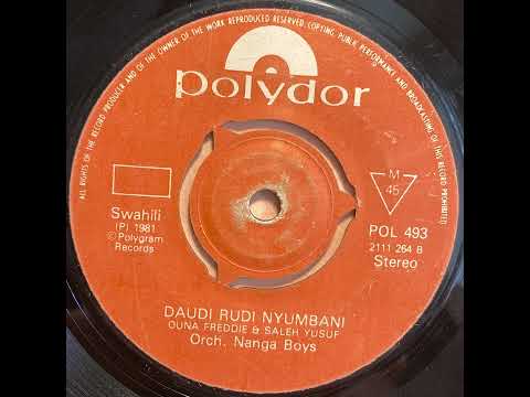 Saudi Rudi Nyumbani - Orch. Nanga Boys (1981)