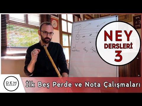 İlk Beş Perde ve Nota Çalışmaları | Ney Dersleri 3 | Selman Benlioğlu