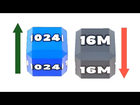 Jelly Run 2048 Merge vs Split Mode | Epic Score 1024i vs 16 Million Gameplay #11