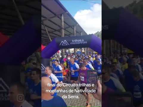 Largada Trilhas e Montanhas em Natividade da Serra ! Gravado pelo prefeito Evail #corre