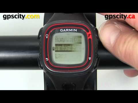 Virtual Pacer Function in the Garmin Forerunner 10 Running Watch